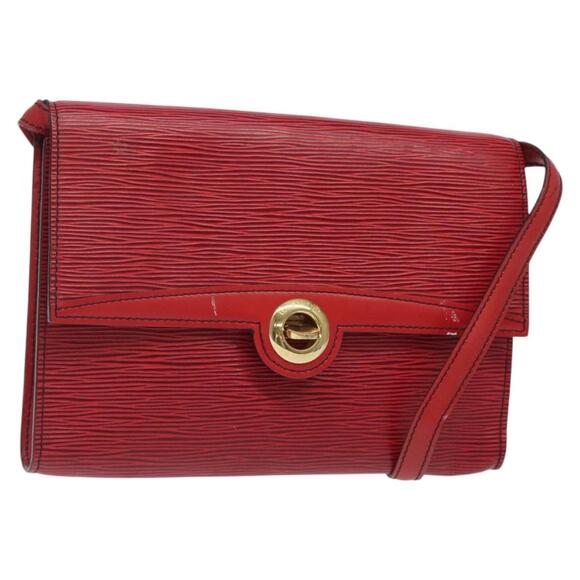 LOUIS VUITTON Epi Pochette Arche Shoulder Bag Red M52577 - Picture 1 of 16